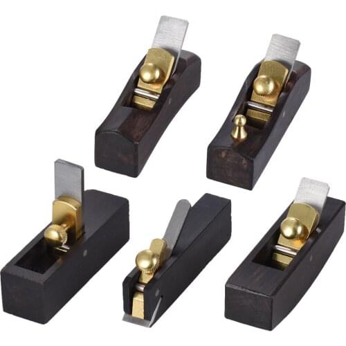 Woodworking Plane Cutter Ebony Luthier Tool Set for Violin Viola Cello Wooden Instrument