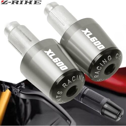 For Honda XL 600 XL600 LMF 1985 1986 Motorcycle Accessories XL600 XL 600 7/8" 22MM Handlebar Hand Grips Handle Bar End Cap