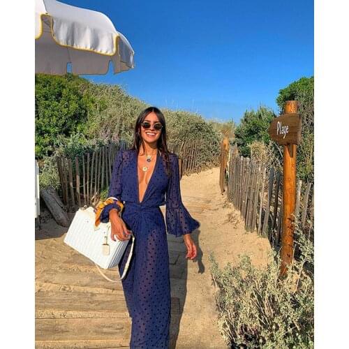 FAKUNTN Blue Swimwear