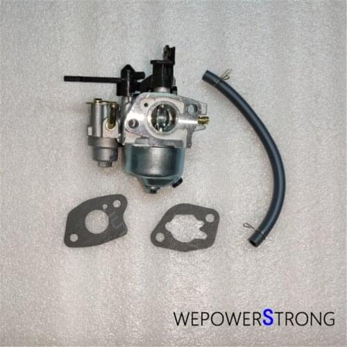 Carburetor Carb Assy. W/ Fuel Tube and Gaskets Fits 168F 170F GX160 GX200 Gasoline Engine Applied for Water Pump Road Cutter