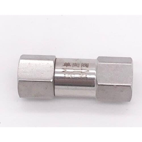 Combined Modular check valve 1/8" 1/4" 3/8" 1/2" 3/4" 1" SS304 stainless steel Grinding one-way Separate check valve