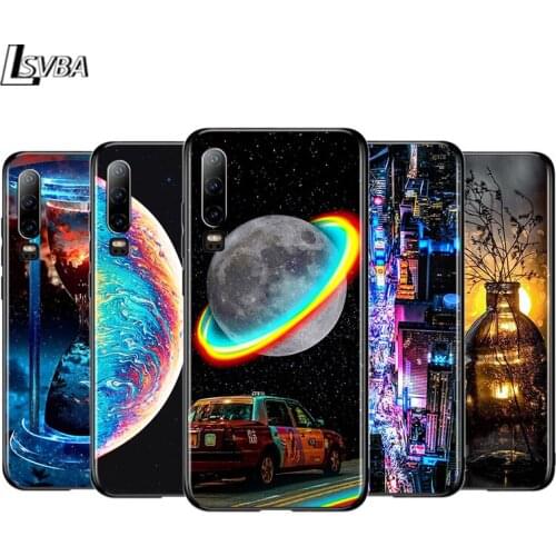 Cool Creative Gorgeous Art For Huawei P50 P40 P30 P20 P10 P9 P8 Lite Mini E 5G Pro Plus Black Phone Case