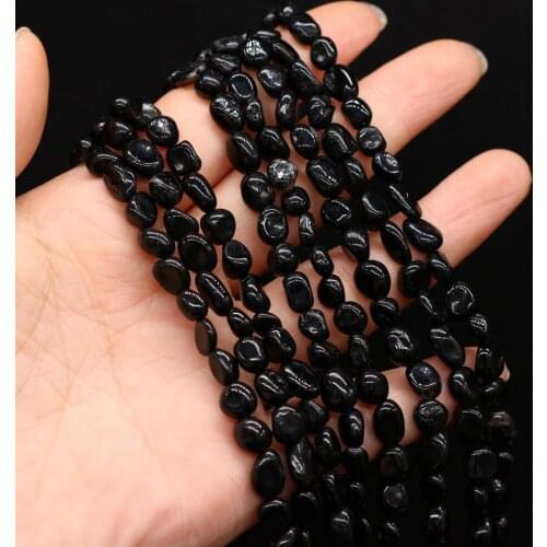 Hot Selling Natural Stone Irregular Obsidian Loose Beads For DIY Jewelry Making Necklace Bracelet Earrings Accessory