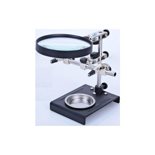 Circuit board welding magnifier auxiliary bracket clip / iron bracket desktop board repair welding repair tool bracket clip