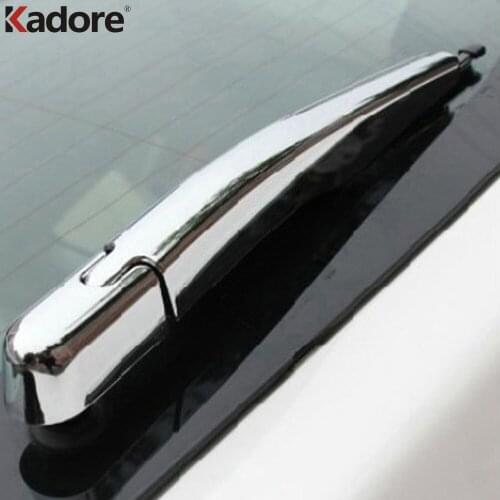 Rear Window Wiper Cover Trim For Ford Kuga Escape 2013 2014 2015 ABS Chrome Tail Windscreen Wiper Car Styling Accessories 2pcs
