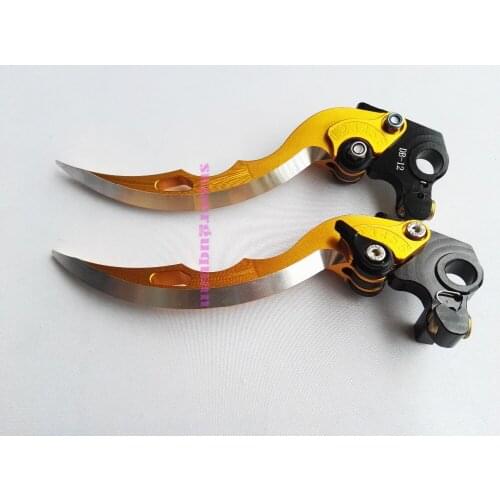New motorcycle motorbike CNC brake&Clutch Levers,Blade Style For Ducati Hypermotard 796 2010-2012 Gold