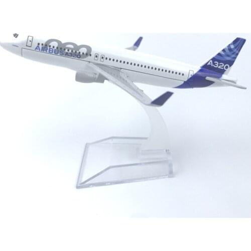 16cm Alloy Aircraft Model Airbus 320 Original Model Trolley Decoration Office Desk Decoration Aviation Gifts