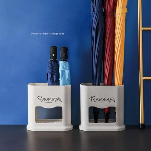 Rain gear drain rack umbrella rack drain floor wet and dry umbrella storage rack storage rack