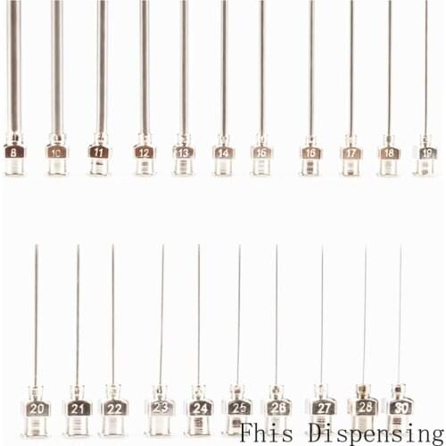 12PCS/LOT all metal dispensing needle 11/2inch-cannula blunt-end
