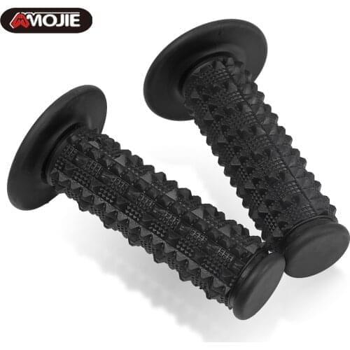 Motorcycle Protaper Grips motocross Grip Handle Bar DIRT PIT BIKE 7/8" HANDLEBAR RUBBER GEL Dual Density Rubber Anti-slip Grips