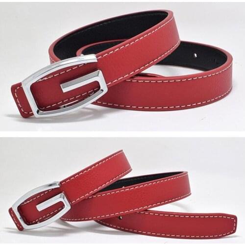 Designer Belts for Women High Quality Fashion Leisure Childrens Belt Boys And Girls Cowboy Belts Jeans smooth buckle Waist Belt