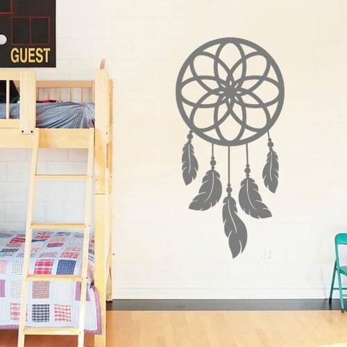 Diy Dreamcatcher Wall Sticker Removable Wall Stickers Diy Wallpaper For Kids Rooms Decoration Decoration Accessories Murals