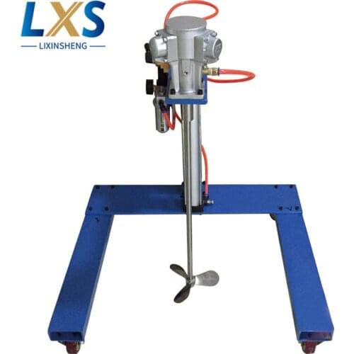 U-shaped Four Wheels Pneumatic Lifting Ink Mixer / Explosion-proof Mixer For Ink,Paint
