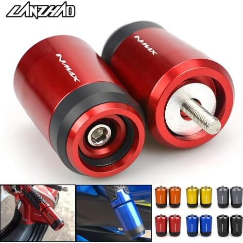 NMAX Motorcycle Bar End Handlebar Extension Balance Plug M6 for Yamaha Nmax 125 155 2013 2014 2015 2016 2017 2018 2019 2020 2021