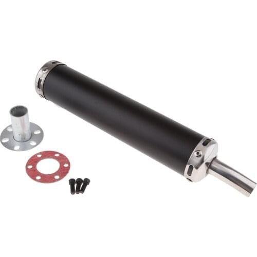 Universal Metal Modified Exhaust Muffler Pipe Adapter 20mm for Motorcycle