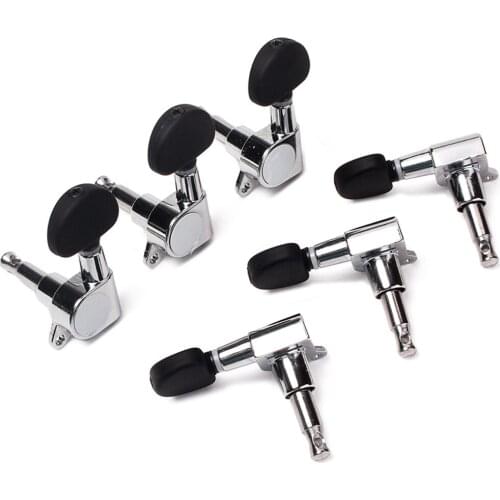 Pack of 6 Guitar Tuning Pegs Machine Heads Gear 3R 3L for Acoustic/Electric Guitar Accessory