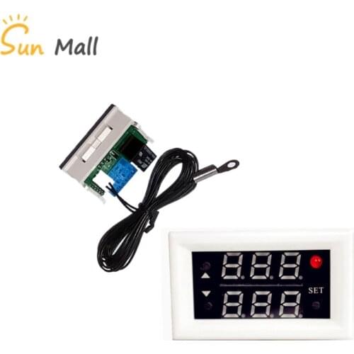 High Quality DC12V Temperature Controller /Digital Display Temperature Controller Switch/With Relay 210 degree Red-Green