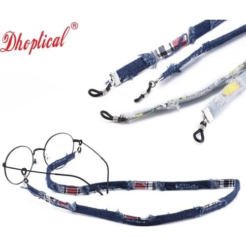 10pcs cowboy eyeglasses cord eyewear holder fashion model avolid glasses slip wholesale by dhoptical