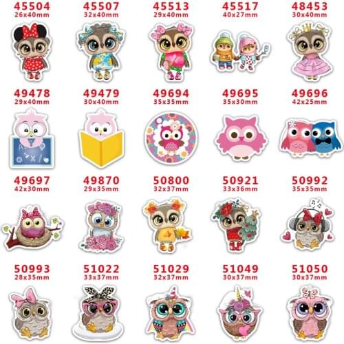 10 Pcs Cartoon Planar Resin Cabochons PR45504