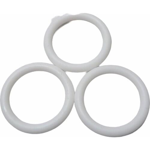 30pcs White Silicone Dummy Ring Adapter