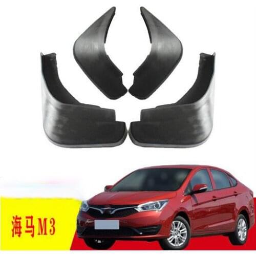 4PCS special for Haima M3 M5 M6 AUTO Mudguards car fender Mud Flaps Mudflaps