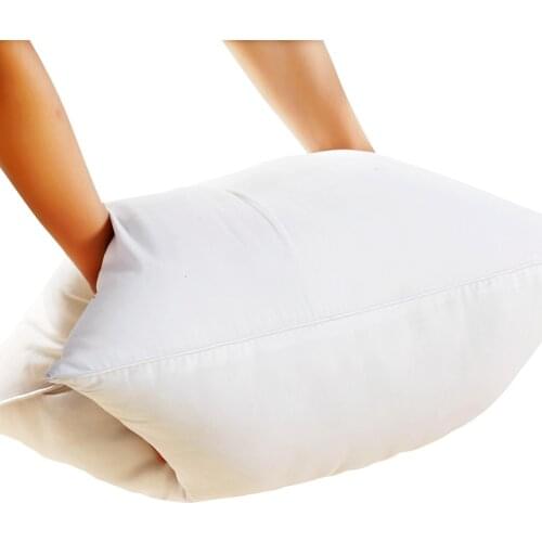 40x40/45x45/50x50/65x65/70x70 Pure Color Cushion Core Throw Pillow Inner Cushion Filling Core Home Decor Supplies for Beds White