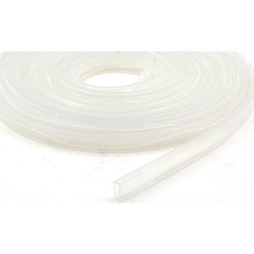 5m/10m/20m length 8mm/10mm/12mm Silicon tube cilp IP67 waterproof for SMD 5050 3528 5630 ws2801 ws2811 ws2812b led strip light