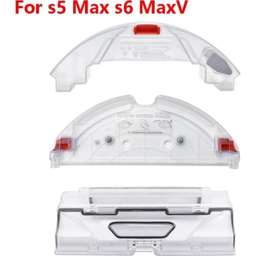 For XiaoMi Roborock S5 Max / S50 Max / S55 Max S6 MaxV T7 Robotic Vacuum Cleaner Accessories Water Tank Dust Box Mop Tray Parts