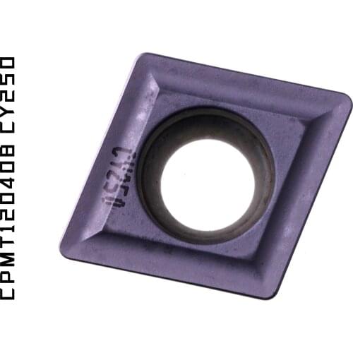 CPMT120408 CY250 10pcs Hitachi high cutting performance CNC indexable inserts