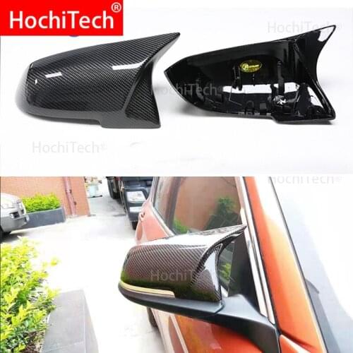 For BMW i3 i3S series 2014 2015 2016 2017 2018 Replacement Carbon Fiber M3 M4 Look Rear View Mirror Cover Caps