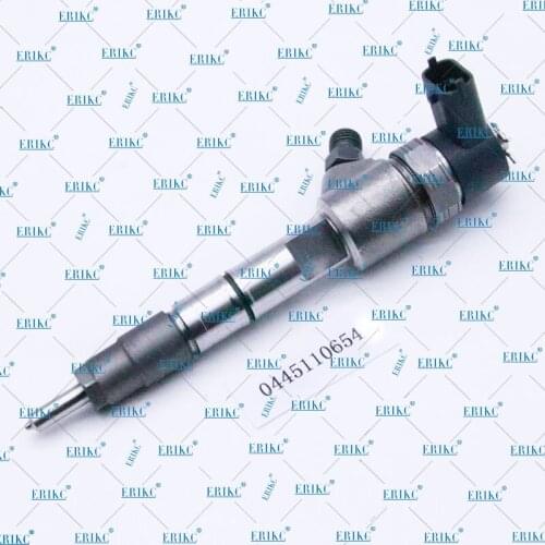 ERIKC 0445110654 Fuel Injector Adapter Common Rail 0 445 110 654 Injection Type Diesel Auto Fuel Nozzle 0445 110 654 for Bosch