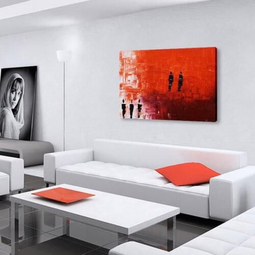 Handmade oil painting on canvas modern 100% Best Art White Figurative Oil Painting original FI-099