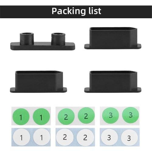 Battery Dust Plug Set for DJI FPV Combo Charging Interface Protective Plate Protection Cover Accessories