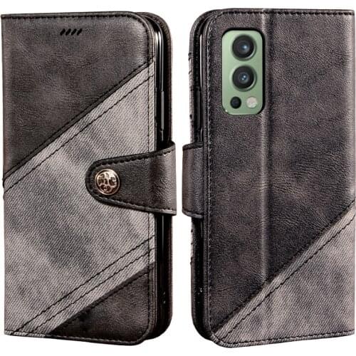 Flip Case For OnePlus Nord 2 5G Book Leather Case Shockproof Bumper Flip Case For OnePlus Nord 2 5G Cover