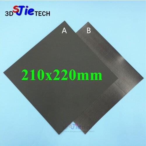 Square 210x220mm Magnetic Print Bed Tape Print Sticker Build Plate Tape FlexPlate Wanhao i3 Anet A8 Creality ENDER-3S 3D printer