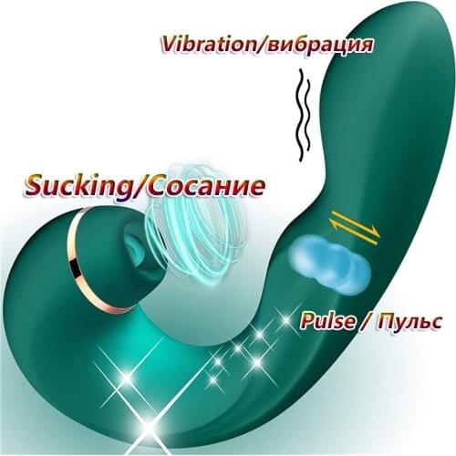 Clitoris Sucker G Spot Vibration Nipple Stimulation Vagina Pulsting Massager Famale Masturbator Sex Shop Toys For Women Couples