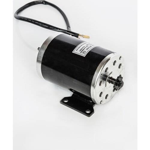 MY1020 brush DC high speed motor 500W750W800W1000W24V36V48V ATV motor