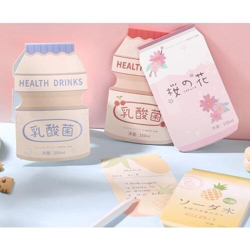 Creatice Cute One More Can Series Memo Pad Diary DIY Portable Notepad Kawaii Stationery Sticky Notes Office Message Notes