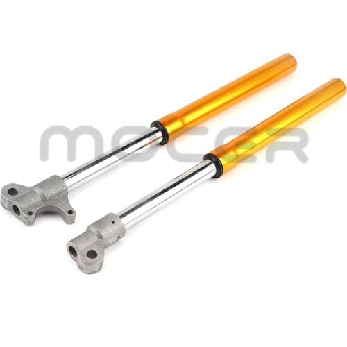 Front fork Inverted shock absorber suspension for 47cc 49cc two-stroke mini off-road motorcycle modification parts 6 colors