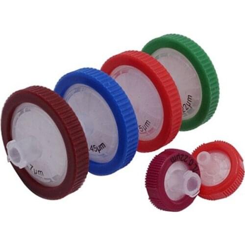 100pcd/lot 13 25mm 0.22 0.45um Nylon ChromFil Syringe Filter