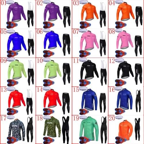 Winter Warm cycling Jersey kits Mens thermal fleece Cycling outfits Outdoor Riding Jersey Set Mountain Bike wear Bicycle uniform