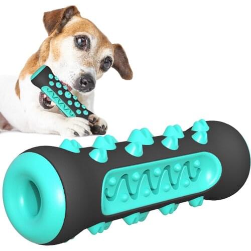 New dog tooth stick chew bone dog toothbrush tooth cleaner leak bone toy tooth oral care super tough