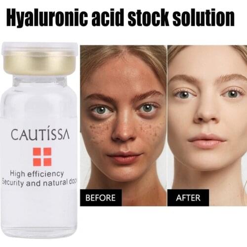 10ml Hyaluronic Acid Essence Peptide Collagen Stock Solution Firming Skin Care Anti Aging Moisturizing Shrink Pores Skin Care
