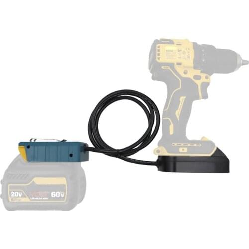 BAP18A-65165 Li-ion Battery Adapter Converter Extended Line Weight Reducer For DeWalt 18V Li-ion Battery LXT Lithium Tool CP48
