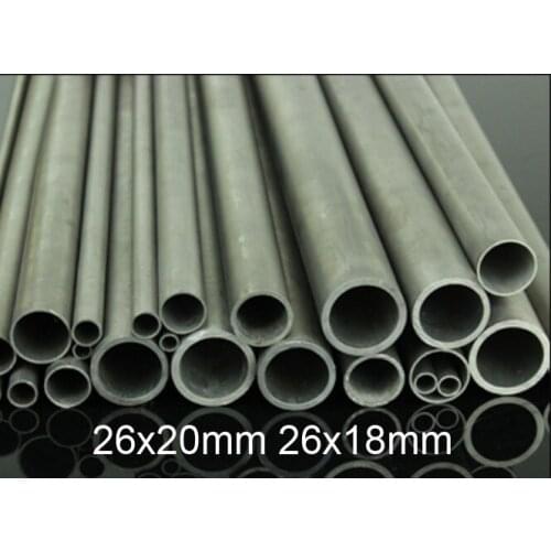 26mm od 26x20mm 26x18mm gr2 seamless titanium tube grade 2 Titanium Pipe heating titanium alloy pipe Industrial ti pipe TA2