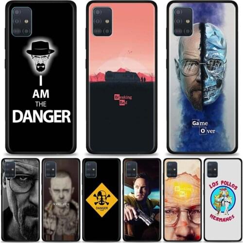 Phone Case For Samsung Galaxy A51 A71 5G A21s A11 A31 A41 A91 A72 A12 A02s Soft Silicon Back coque Matte Bumper Breaking Bad