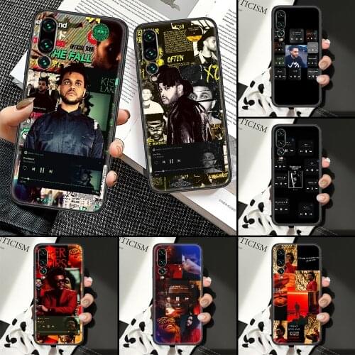 The Weeknd After Hours Phone Case For Huawei P Mate P10 P20 P30 P40 10 20 Smart Z Pro Lite black fashion Etui soft cover pretty