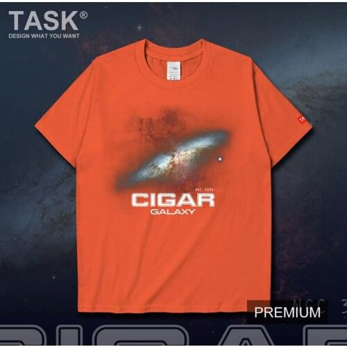 Cigar Galaxy astronomy type a supernova M82 Ursa Major mens t shirt Short-sleeved printed jerseys gyms tees Top summer clothes