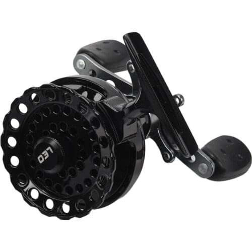 Hot-LEO DWS60 4 + 1BB 2.6:1 65MM Fly Fishing Reel Wheel with High Foot Fishing Reels Fishing Reel Wheels