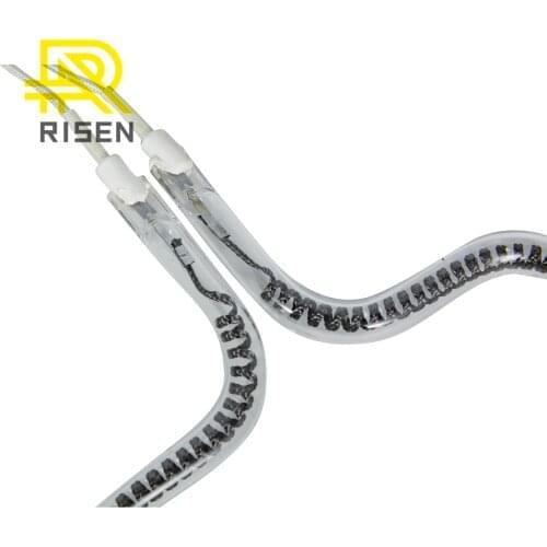 Quartz Emitter IR Lamps Infrared Heating Elements Electric Radiant Tube Heaters